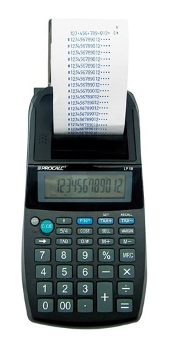 Calculadora De Impressao 12 Digitos Lp18 Procalc