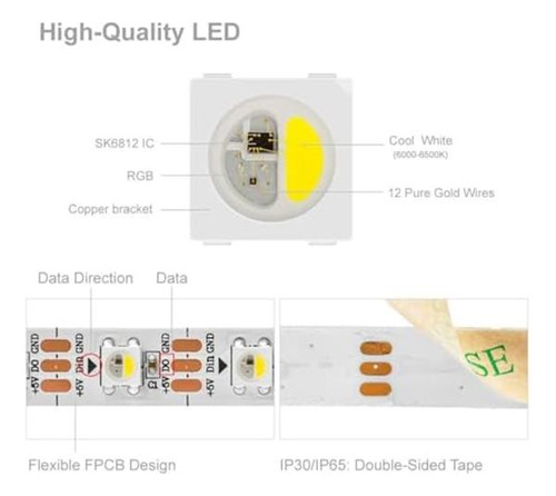 Btf-lighting Rgbw Rgb+cool White White Sk6812 (ws2812b 4 En
