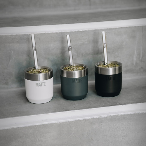 Imagen 5 de 8 de Set Mate Ds Line Acero Inoxidable + Bombilla + Yerbag Xl
