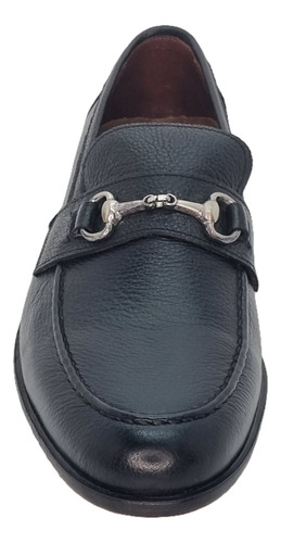 Mocasin Clasico Hombre 100% Cuero Vacuno Suela Groupon Risso