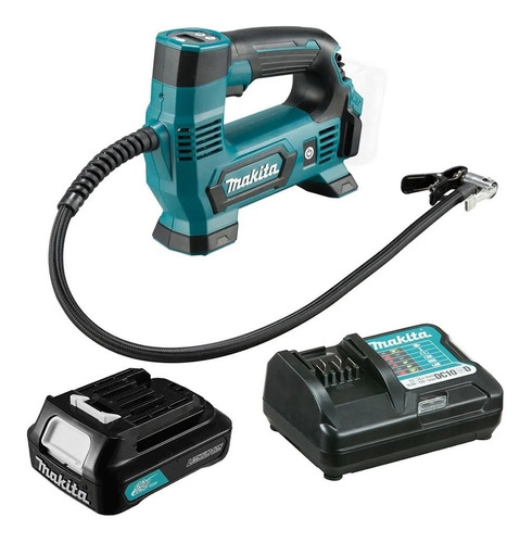 Compressor Mp100dz Makita Bateria 12v 4ah Carregador Bivolt