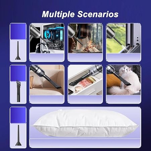 Mini Aspiradora Para Limpieza Hogar, Oficina, Carro