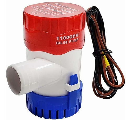 Bomba Eléctrica De 12v Achique Bomba Marina 1100gph Pumph