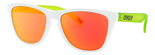 Lentes Oakley Frogskins Prizm Ruby Matte White Uranium