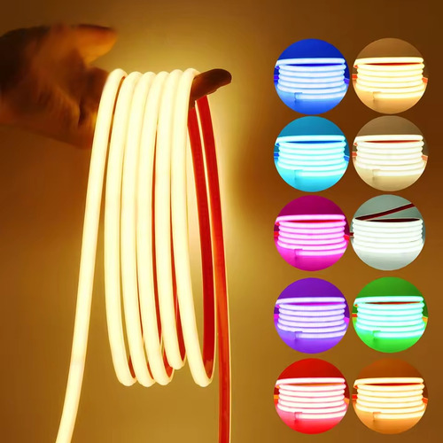 Tira Manguera Luz Led Flexible Neon Exterior 25mts Veoquiero Luz Verde