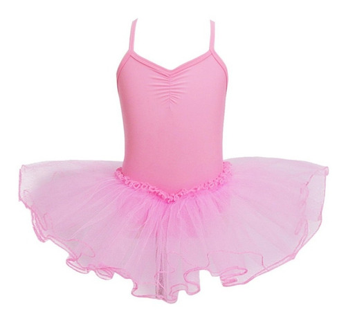 Imagem 1 de 3 de Vestido Infantil Ballet Bailarina Luxo Saia Tutu Armada Tule