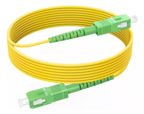 CABLE FIBRA OPTICA SC/APC 20 METROS ROUTER MOVISTAR VODAFONE