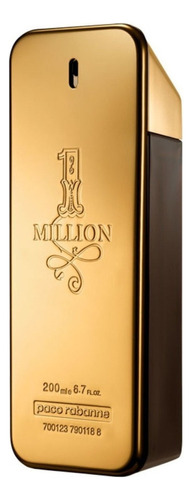 Paco Rabanne 1 Million Edt 200 Ml Para  Hombre