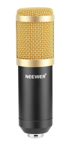 Micrófono Neewer NW-800 condensador oro