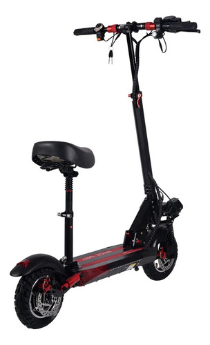 Scooter Eléctrico Negro Para adulto con 2 Velocidades, Velocidad Maxima de 45 km/h y 500W Race Way LMR-003