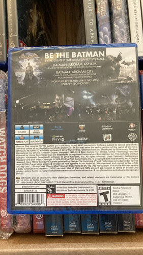 Batman Return To Arkham Ps4 Fisico Nuevo Sellado