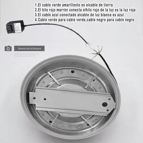Roleadro 03 luz led para piscina Dc12v 24w lámpara colorida Rgb bluetooth