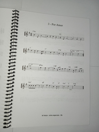 Coletânea 3 - 18 Partituras Especiais Gospel (apostila A5)