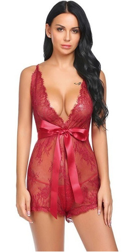 Baby Doll Avidlove A7100 Lencería Sexy Tanga S - Xxl