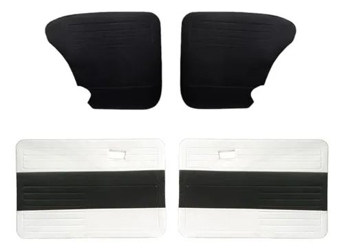 comprar Tapas Vestiduras Puertas Vw Sedan Vocho T\u002Fo Negro\u002Fblanco
