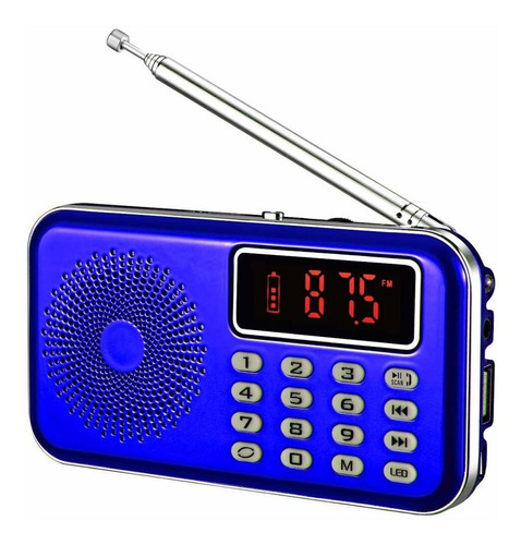 Ymdjl Radio Fm Portatil Altavoz Bluetooth Reproductor Sd