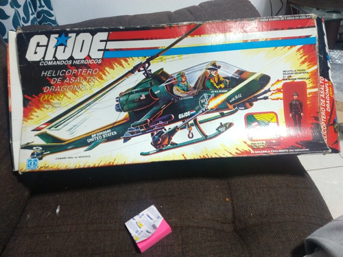 Gi Joe En Caja México Comandos Heroicos Auriken Dragonfly 