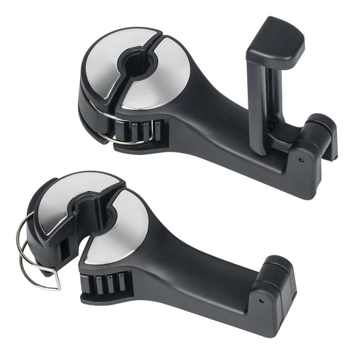 ~? Toovren Mejorado 2 Pack Car Headrest Gancho Oculto 2 En 1