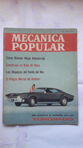 Revista Mecanica Popular Mayo 1966 Tornado 