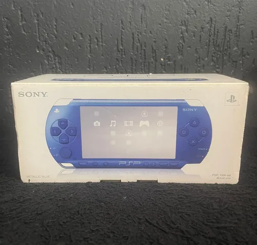 Nintendo Switch SONY PlayStationPortable PSP-1000CW Console Sony Playstation Portátil Psp Psp-1000 Metallic Blue