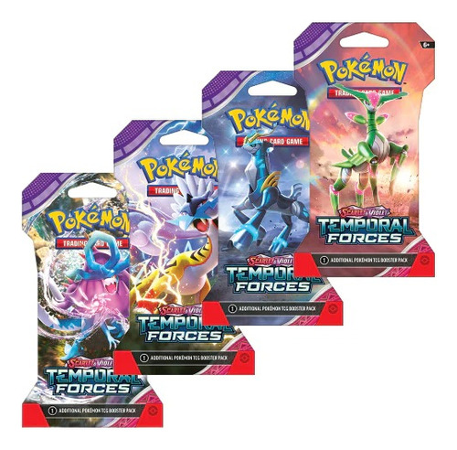 Pokemon Tcg Temporal Forces Sleeved Booster Pack