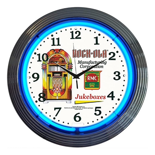 Rock-ola Jukebox Reloj Neón