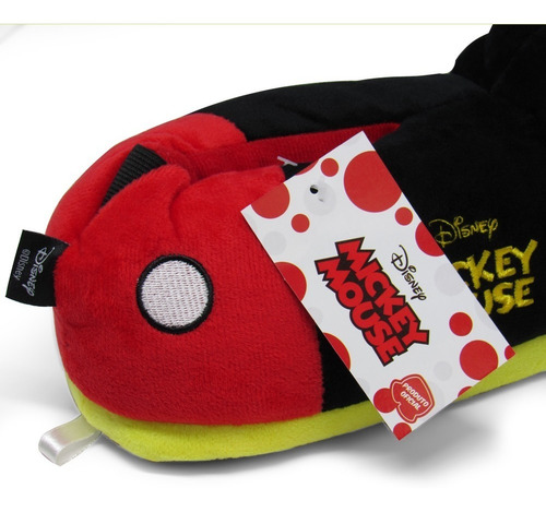 Imagem 5 de 7 de Pantufa Mickey Mouse 3d - Original Disney - Pronta Entrega