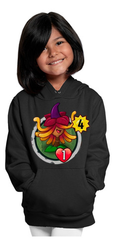 Infantil Sudadera Cleen Bruja Avellana Plantas Vs Zombies