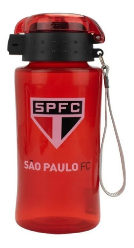Garrafa São Paulo Squeeze 450ml Plástico