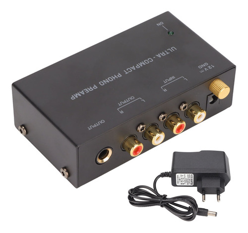 Amplificador Tocadiscos Pp400 Phono Tocadiscos Preamplificad