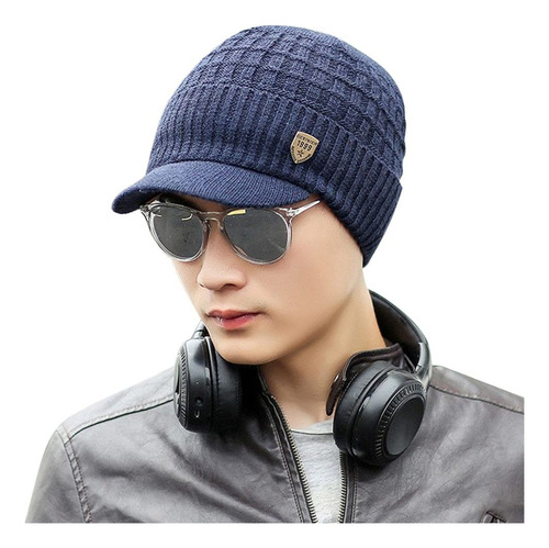 Gorro De Punto Con Visera Para Hombre, Gorro Para El Sol, Cá