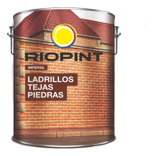  Impersil Ladrillos Natural S/pelicula Riopint X 4 Lt.