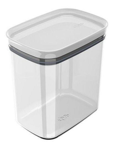 Contenedor Block Rectangular Blanco 1,5 Lt