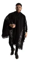 Comprar Poncho Liviano Negro C Guarda Pampa