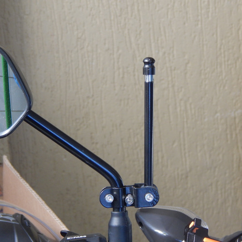 Antena Corta Pipa Jojafer Haste Retrovisor Sh Biz Lead X Adv