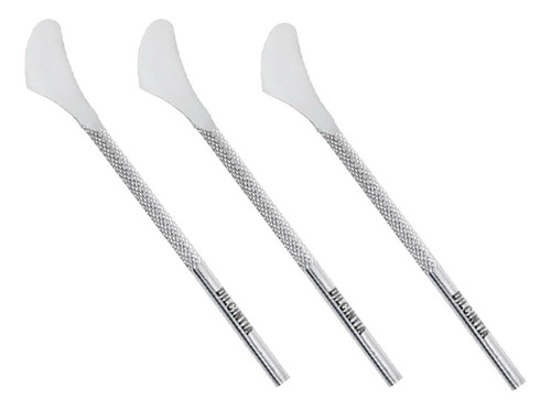 Kit 3 Bisturi Calosidade Aço Inoxidável D75 Dilcintia Beauty