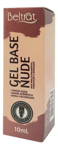 Gel Base Nude Beltrat Alongamentos De Unhas Aumenta O Brilho