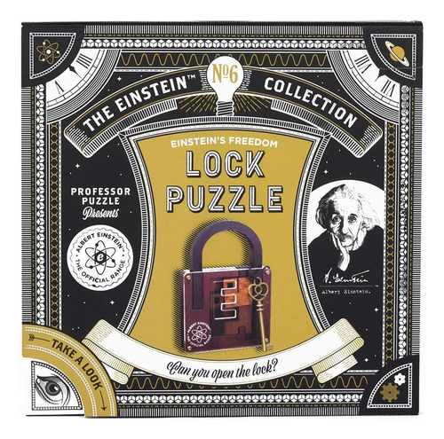 Einsteins Lock 3d Brain Teaser Puzzle