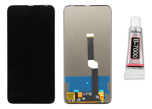 Pantalla Display Y Touch Para Moto One Fusion Plus Xt2067 Negro