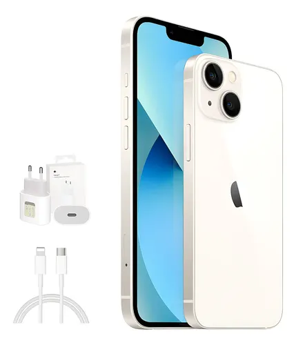 Apple Iphone 13 (256gb) Novo + Acessórios | Parcelamento sem juros