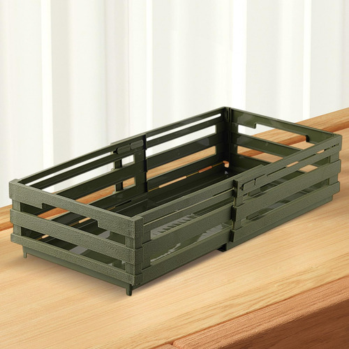 Cesta De Almacenamiento Organizadora De Armario, Verde