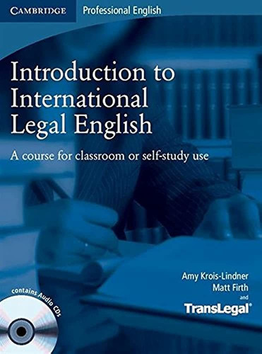 Inern Legal English Std Book/cd Intro