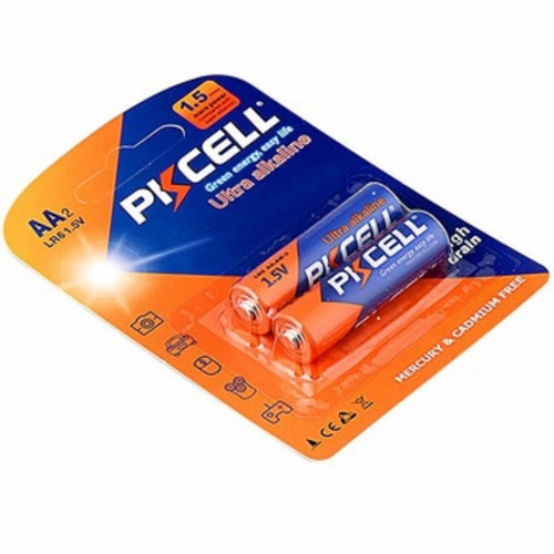 Bateria Alcalina Pkcell Tamaño Aa Lr6 1,5v (12 Pares)