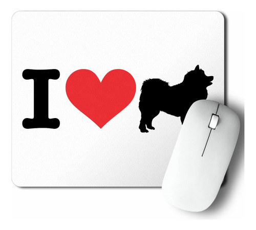 Mousepad I Love My Samoyedo D1005