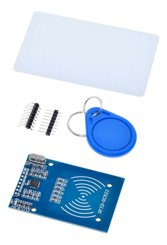 10 Kit Módulo Leitor Rfid Rc522 13.56mhz + Cartão + Chaveiro