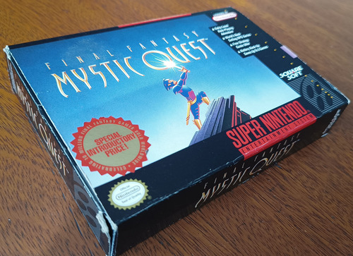 Final Fantasy Mystic Quest - Jogo De Snes - Original (Usado)