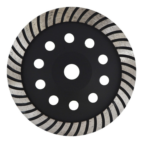 Disco Rebolo Desbaste Diamantado 7 Pol 180mm Concreto C/40 P