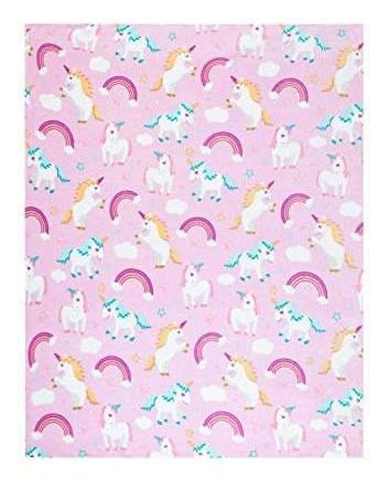 Manta Lanza Unicornio, Adorable Super-soft Extra-grande Mant