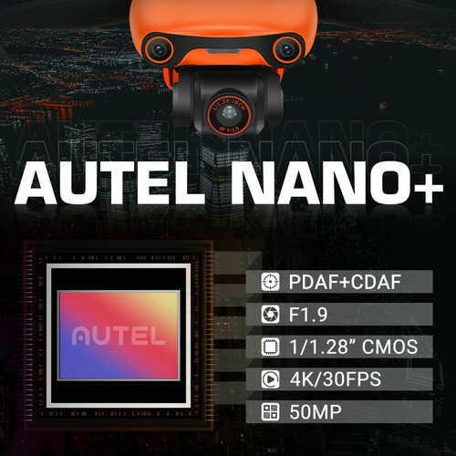 Imagen 2 de 10 de Drone Autel Robotics Evo Nano Plus Nano+ / Dron Sin Zona Geo