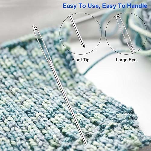Aguja Grand Ojo Romo 15 Tejer Acero Inoxidable Coser Hilo